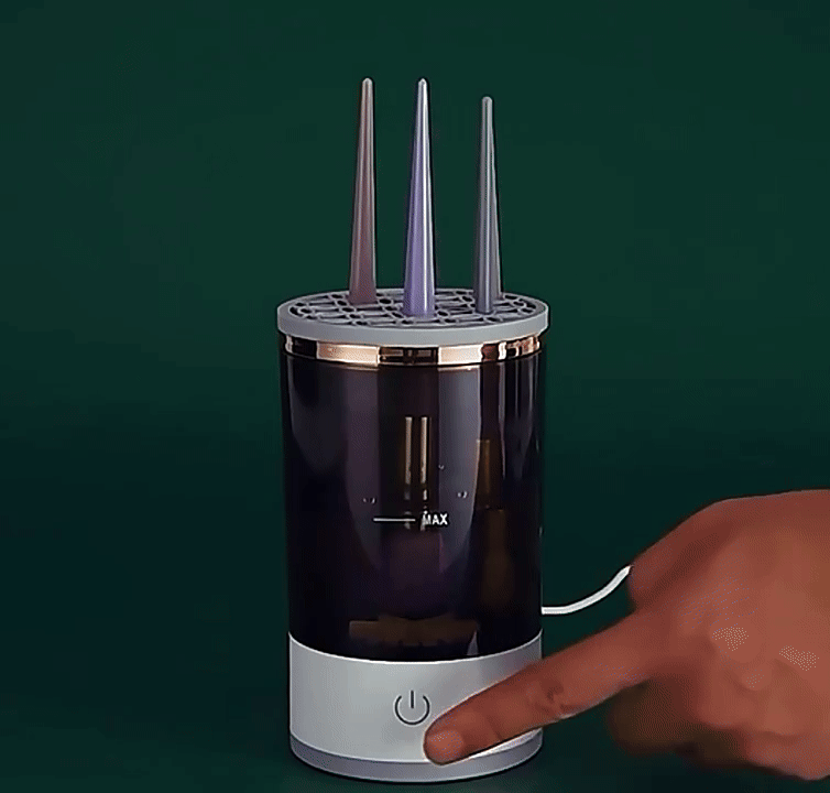 Automatic Makeup Brush Cleaner