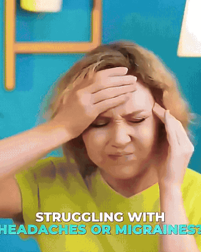 Cooling Gel Ice Mask – Instant Headache & Migraine Relief