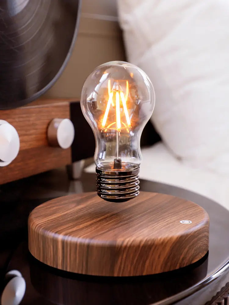 Magnetic Levitating Light Bulb